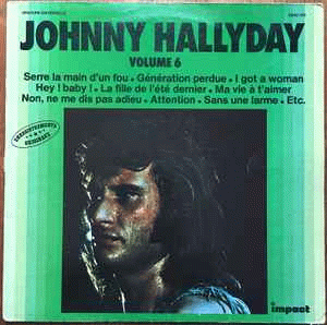 Johnny Hallyday : Le Disque d'Or - Volume 6